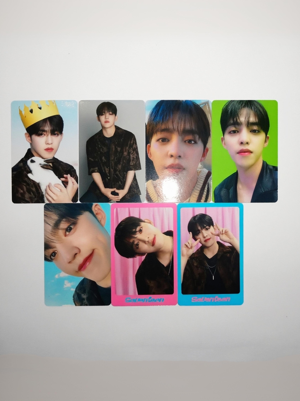 SEVENTEEN DICON D'FESTA Mini Edition S.Coups Special Photocard Set – 7 PCs